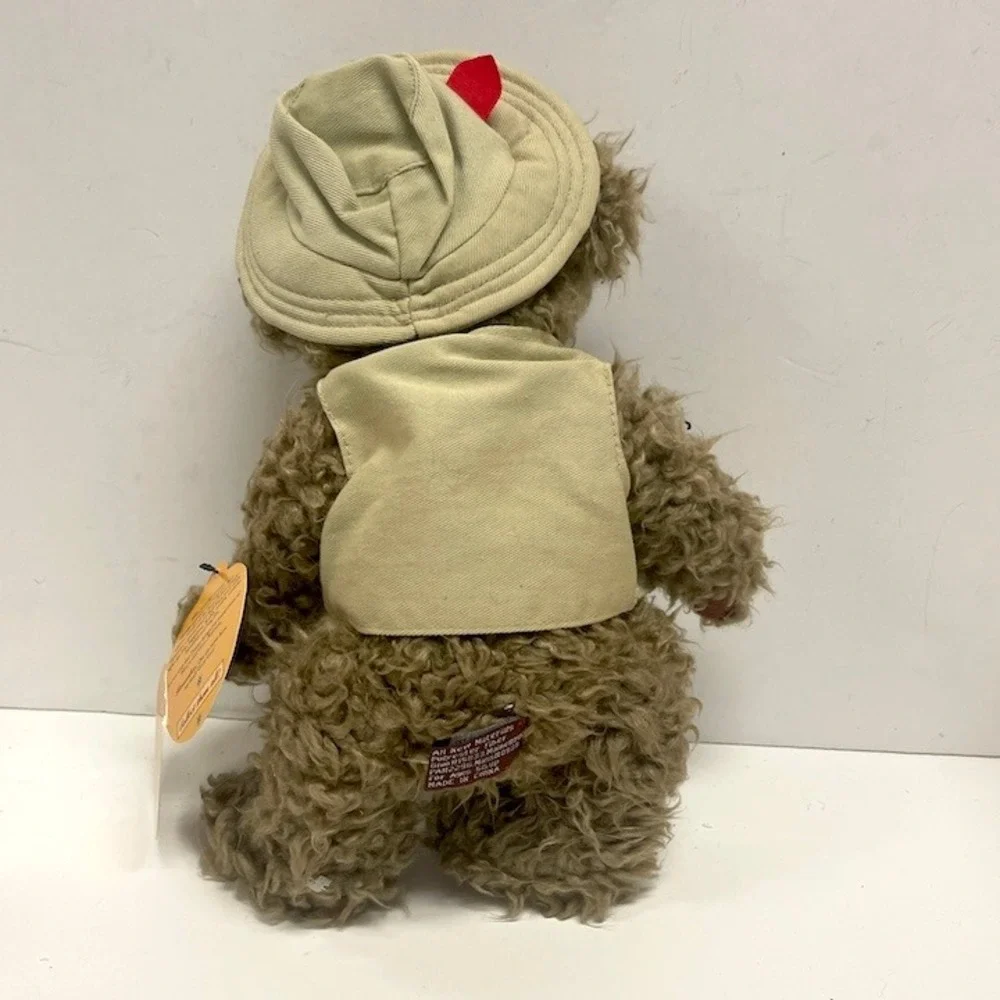 Vintage Pickford Bears Tanner Bear of Health Plush Brass Button Collectibles 11